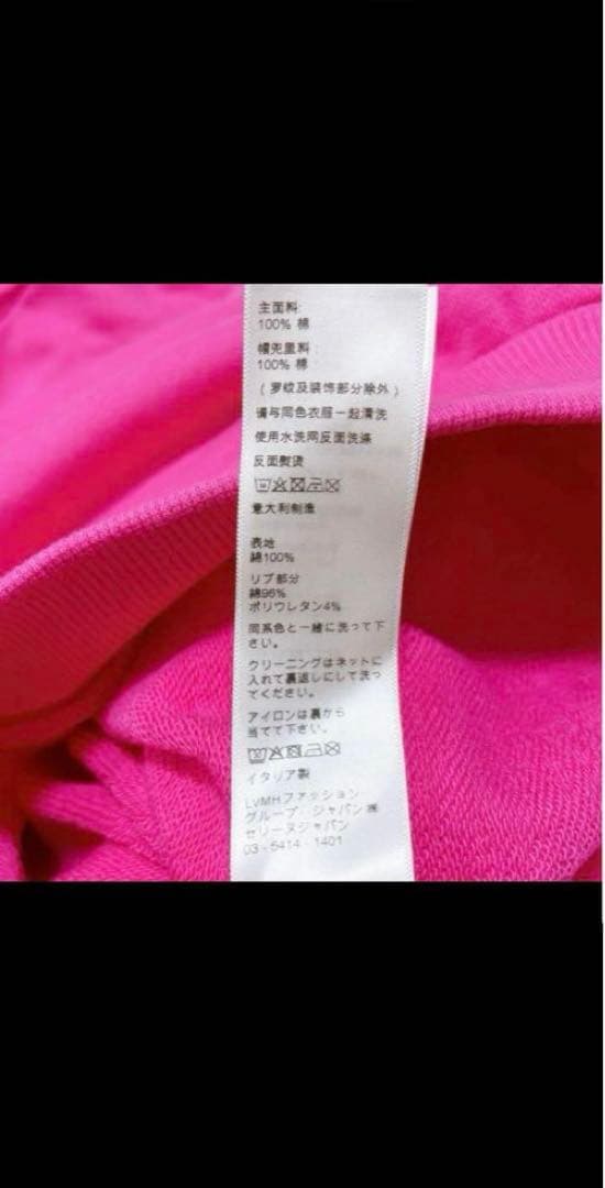 色希少 CELINE ピンク パーカー