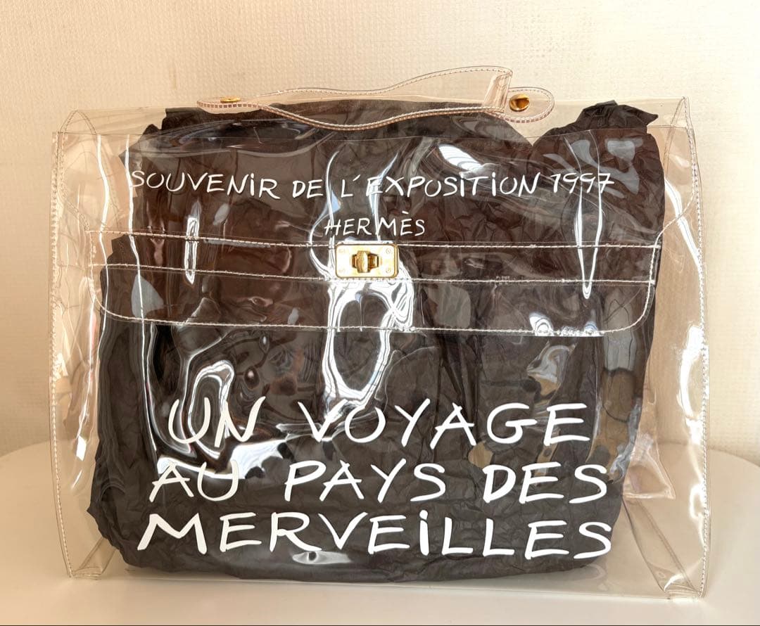 HERMES ケリー ビニール 不思議の国 エルメスへの旅展限定