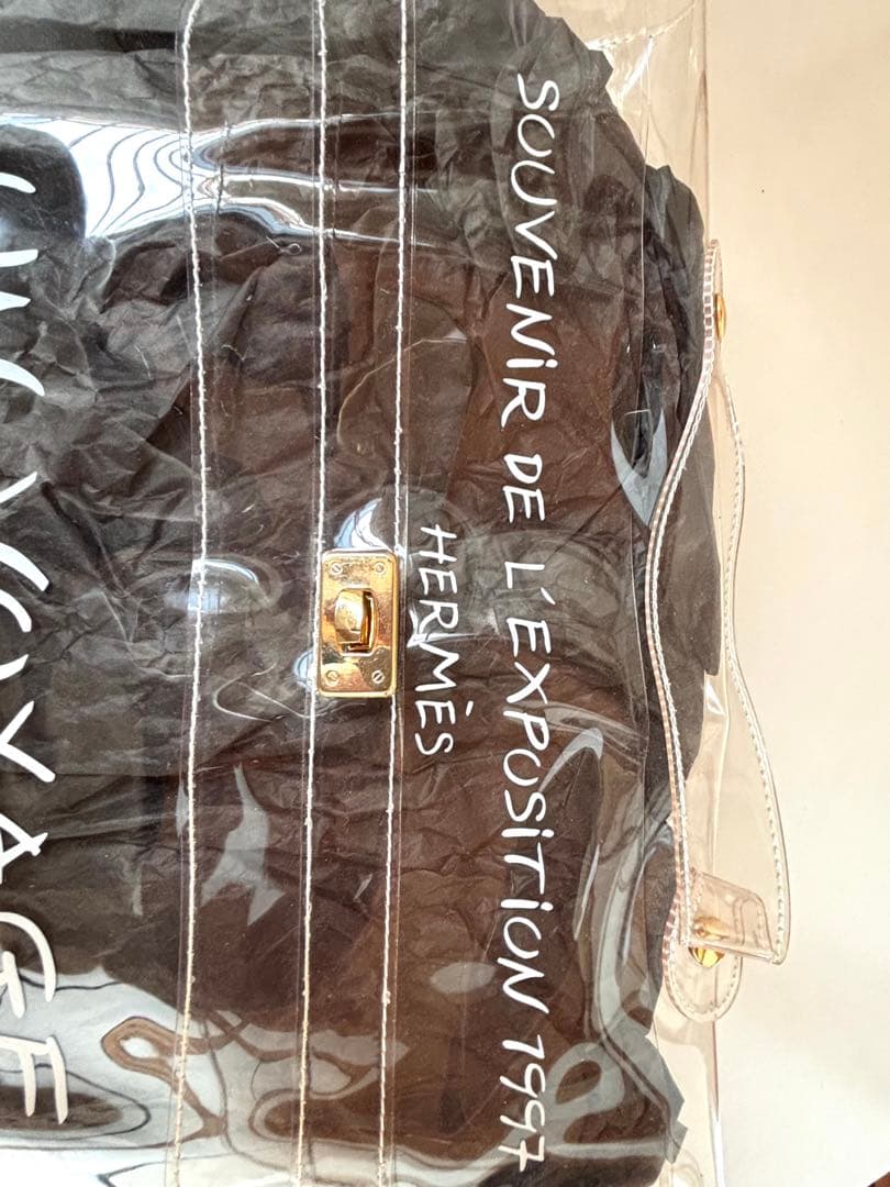 HERMES ケリー ビニール 不思議の国 エルメスへの旅展限定