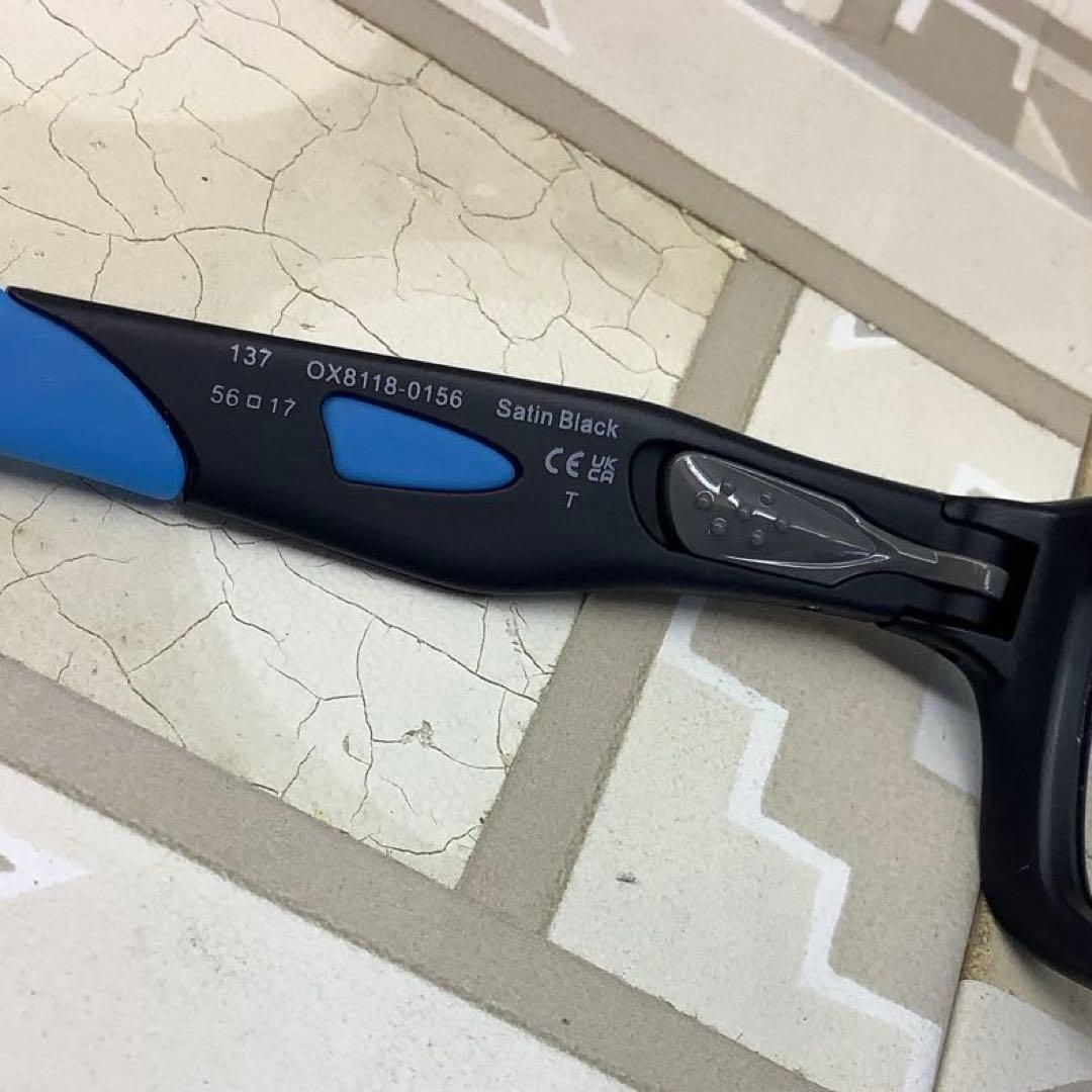 【12色から選べる】オークリーCROSSLINK×RARTS偏光レンズ　黒/青