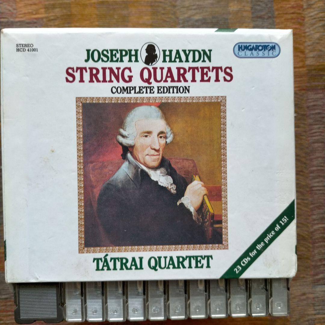 ヨゼフ・ハイドン 弦楽四重奏曲全曲集 タ－トライ四重奏団 CD23枚組