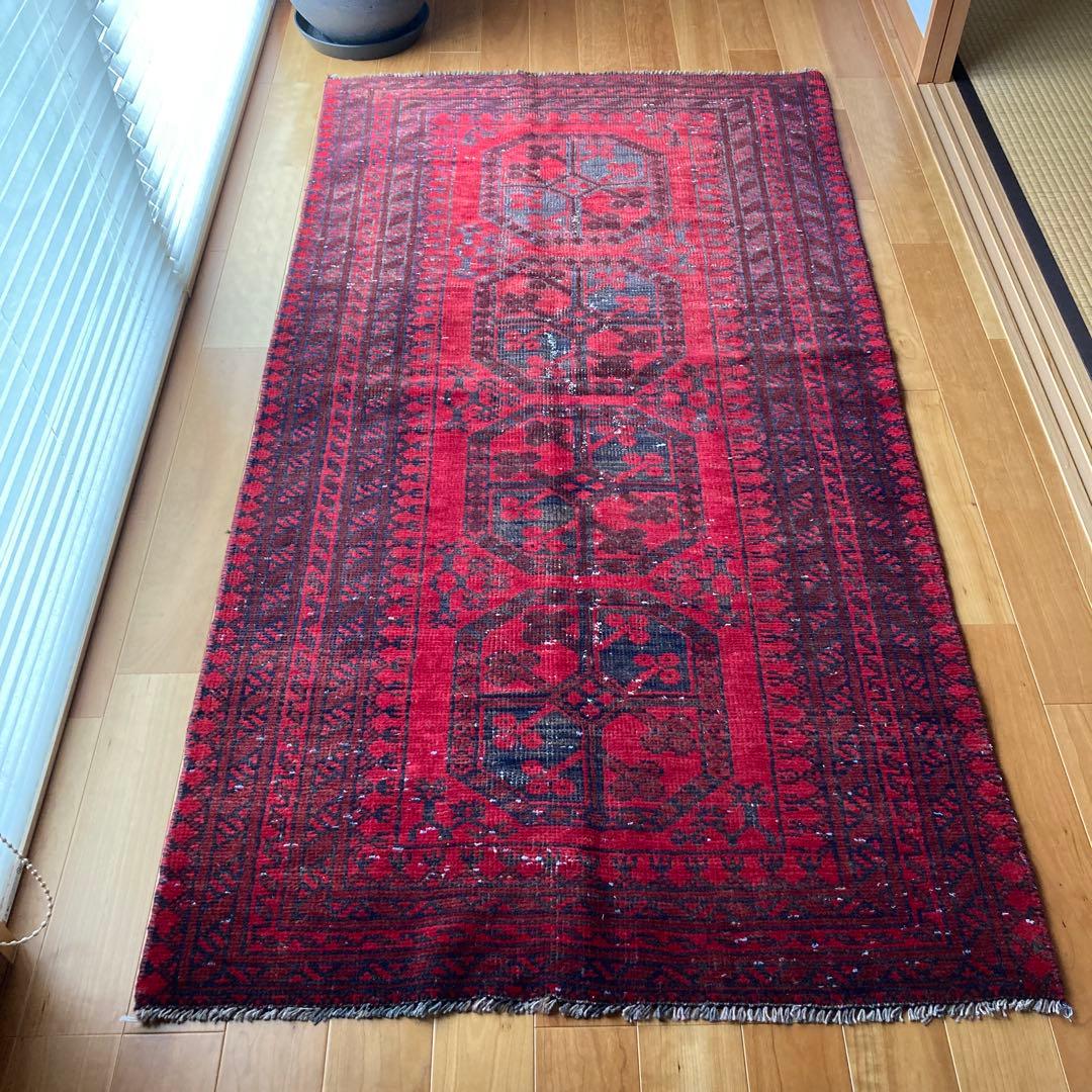 ★ N★ ヴィンテージラグ　トライバルラグ　トルクメン