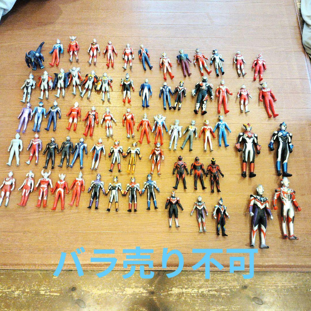 ウルトラマン ソフビセット まとめ売り　68体