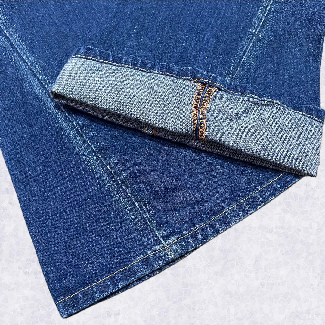 TRUE RELIGION JOEY 刺繍 デニム Y2K フレア