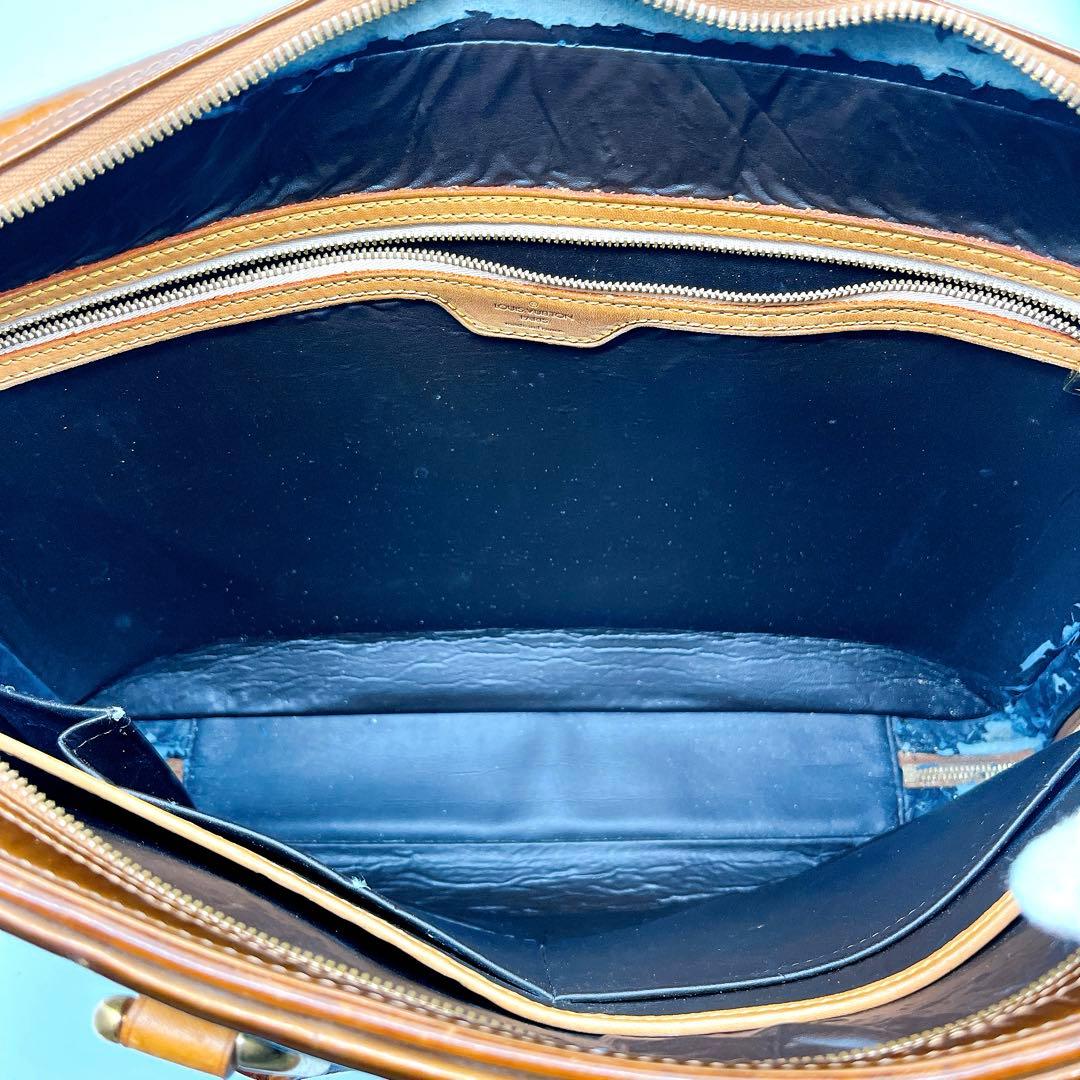 レア品　LOUIS VUITTON ヴェルニ ヴァンダム レザー ビジネスバッグ