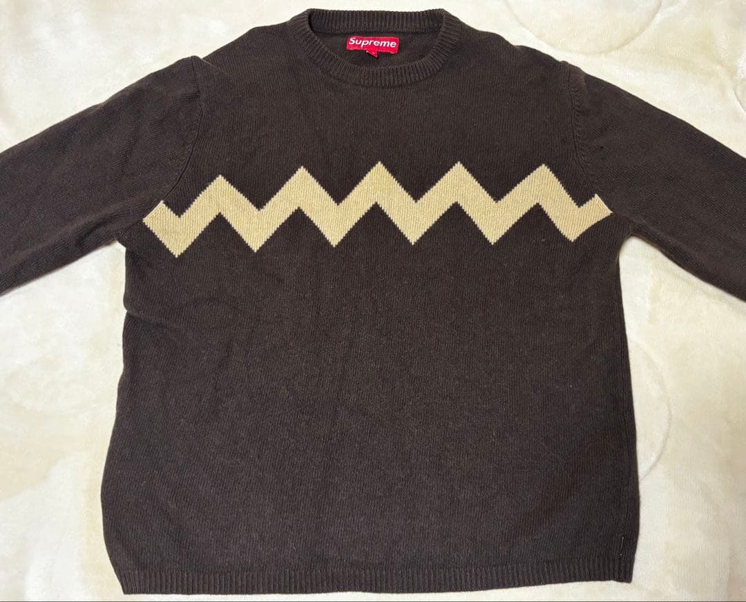 【訳あり】Supreme シュプリーム チャーリーブラウン ニット