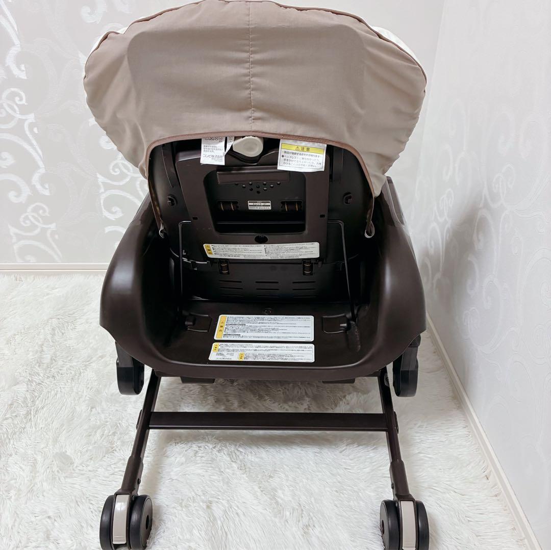 【良品】Combi コンビ ネムリラAT 新生児 自動 ハイローチェア
