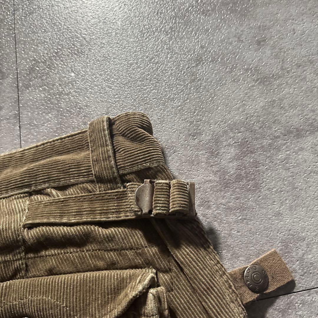 超希少　90s〜00sラルフローレン　コーデュロイ　パラシュートパンツ30/30