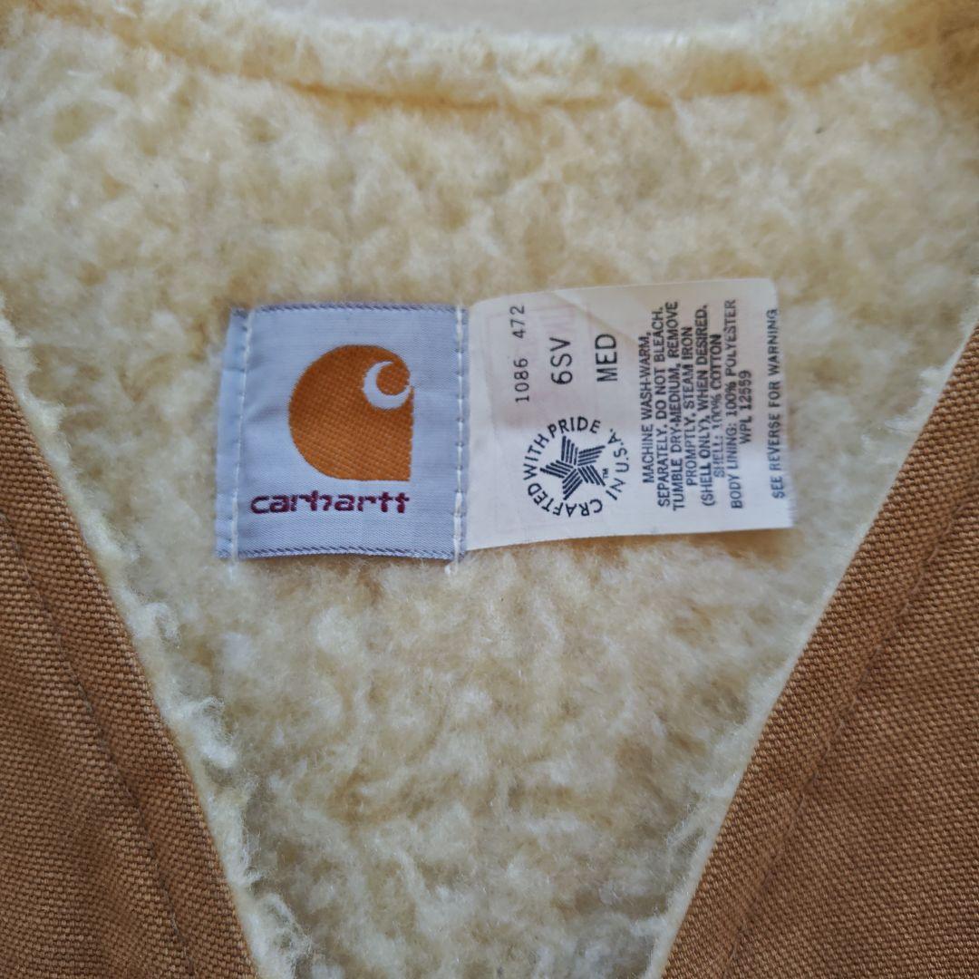 カーハート ダックベスト 裏ボア Mサイズ