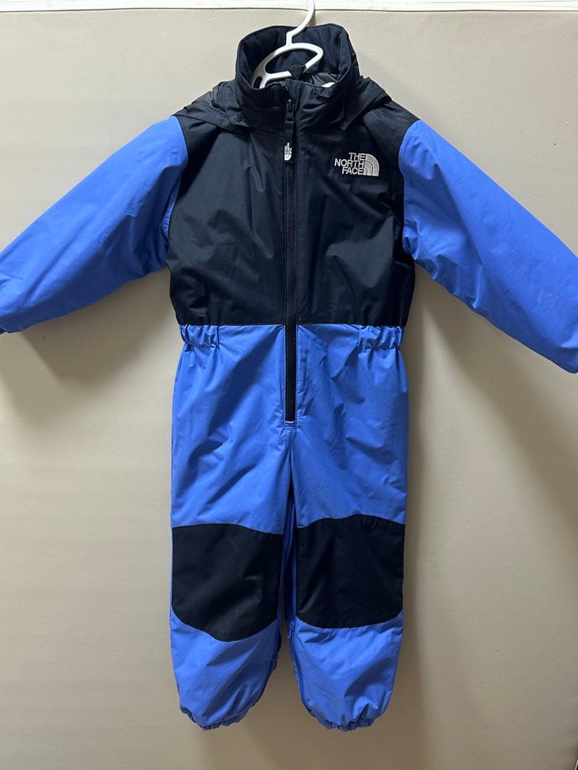 THE NORTH FACE 子ども用スキーウェア 黒/青