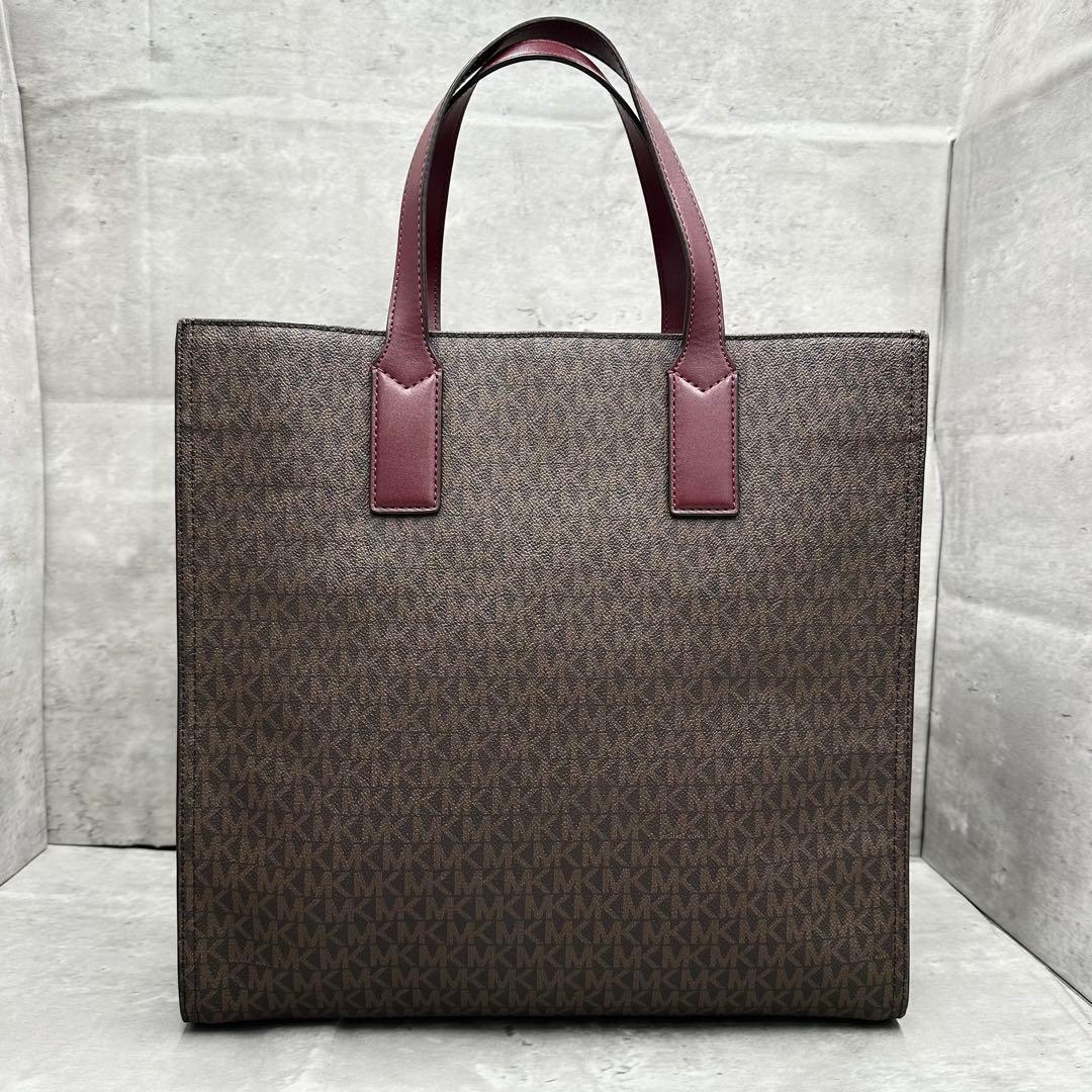 未使用級✨ マイケルコース モノグラム 総柄 2way トートバッグ A4◎