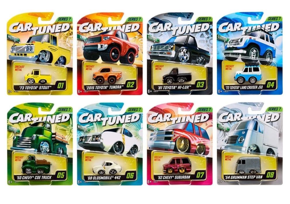 ★ 「日本未入荷」 CAR TUNED シリーズ7 8台セット ★