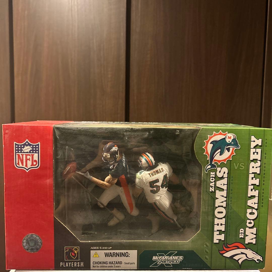 マクファーレントイズ　NFLシリーズ　エド・マキャフリー&ザック・トーマスセット