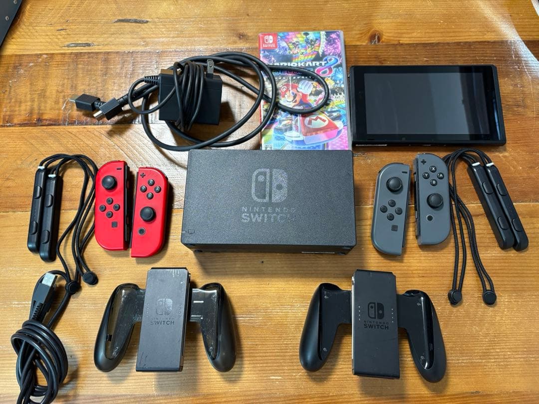 Nintendo Switch + マリオカート + ジョイコンなど セット
