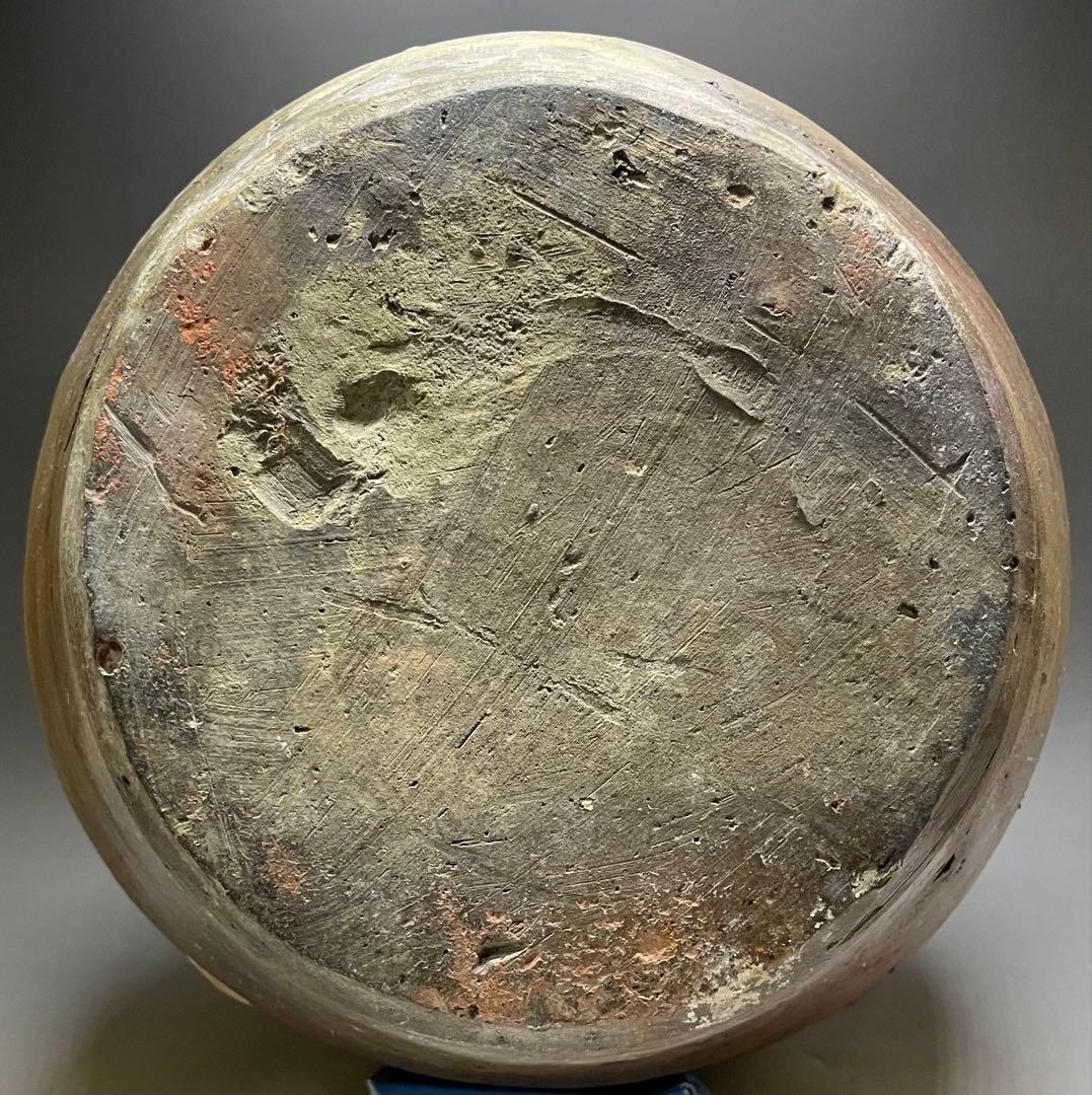 古南蛮　双耳南蛮壺　双耳壺　耳付壺　特大　43cm 　Lp3308