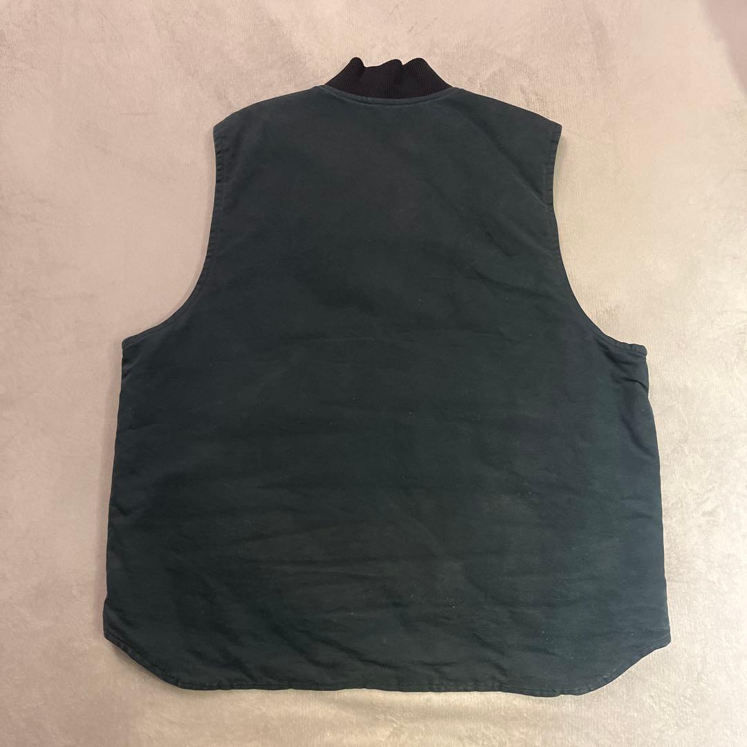 Carhartt ダークグリーン ベスト