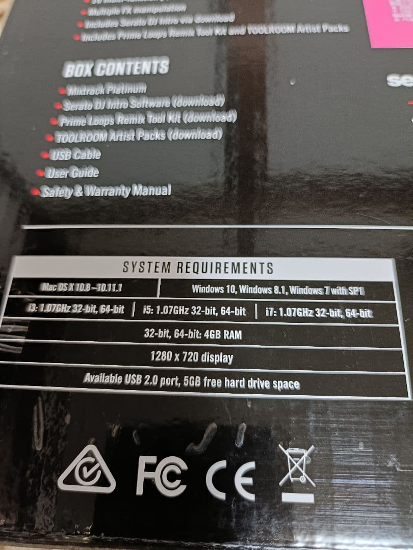 Numark MIXTRACK PLATINUM DJコントローラー　ジャンク