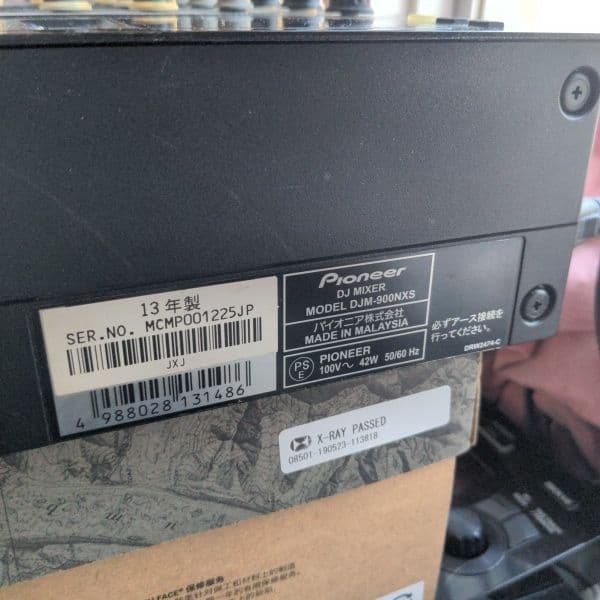 Pioneer DJM-900 nexus DJミキサー ジャンク