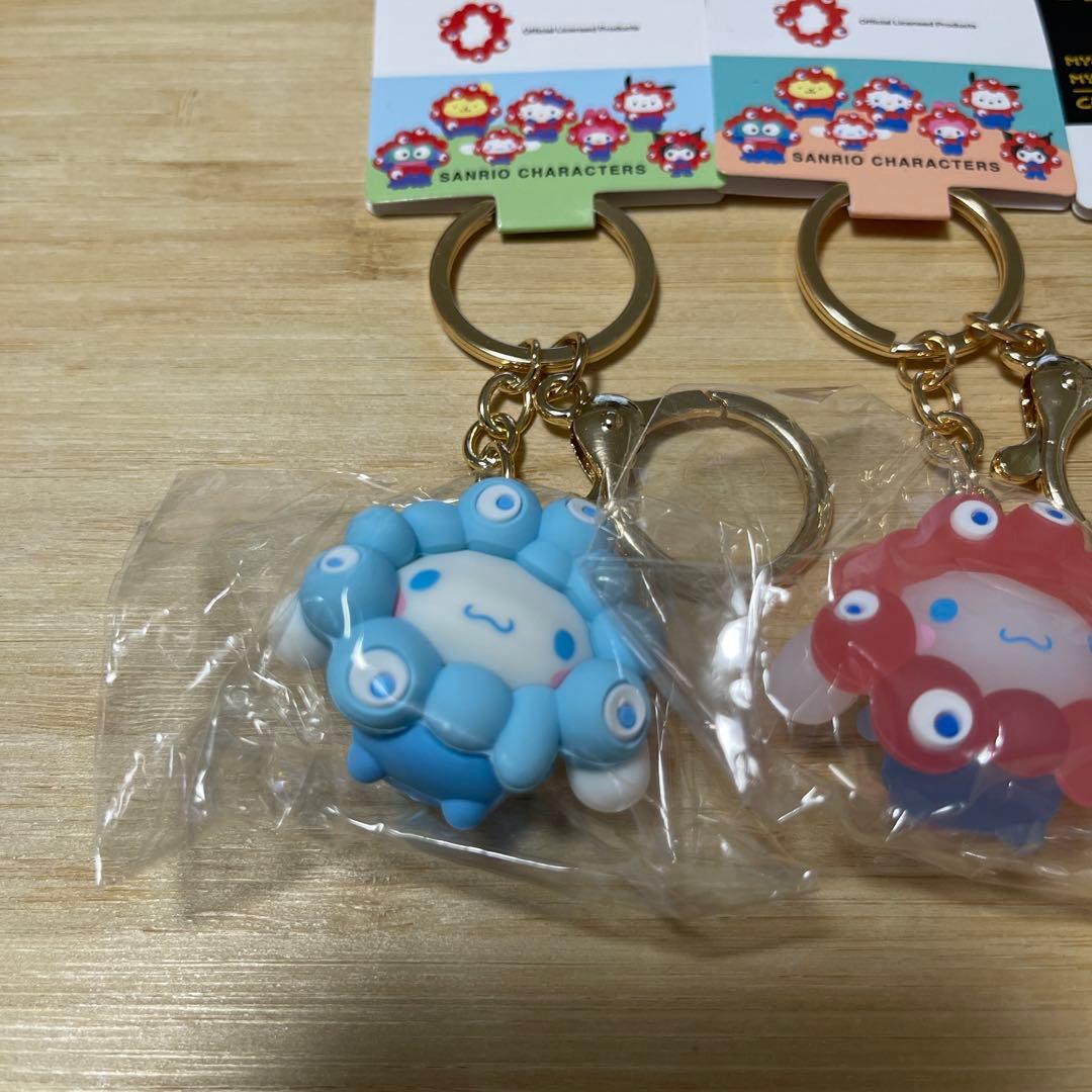 大阪関西万博2025サンリオシナモロールミャクミャクキーホルダー三点セット