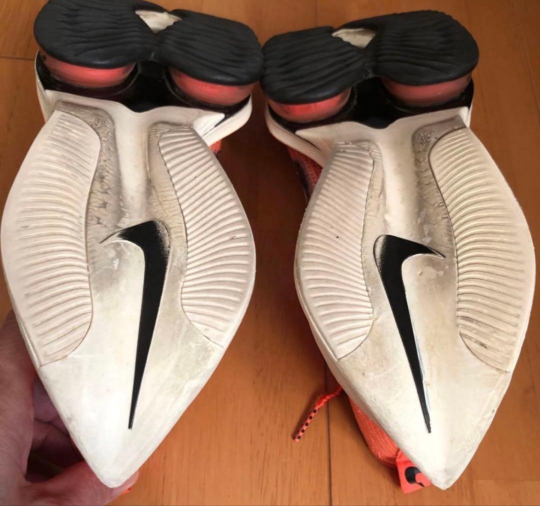 美品！　NIKE AIR ZOOM ALPHAFLY NEXT% 25㎝
