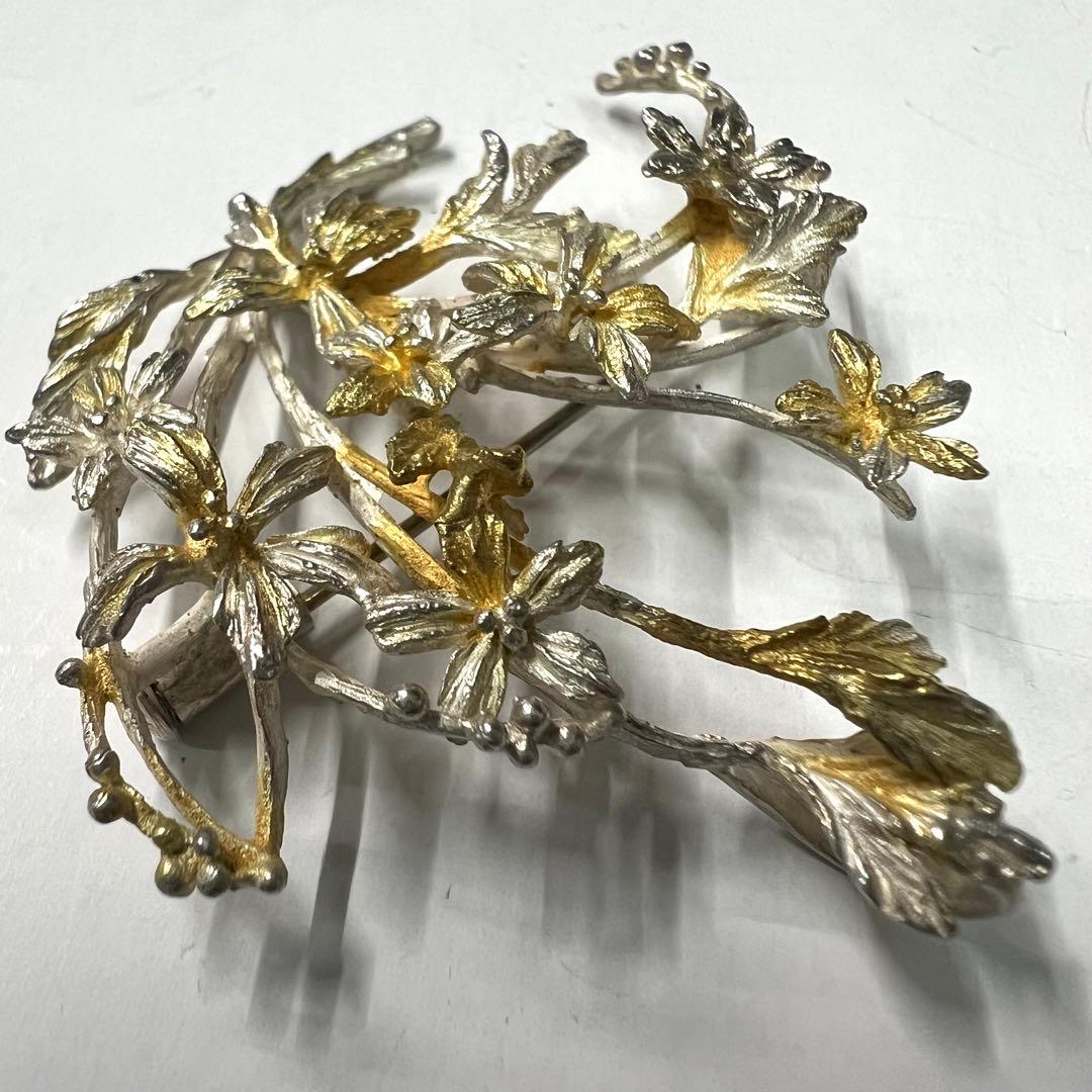 岩倉康二 シルバー silver ブローチ ペンダント 康二刻印