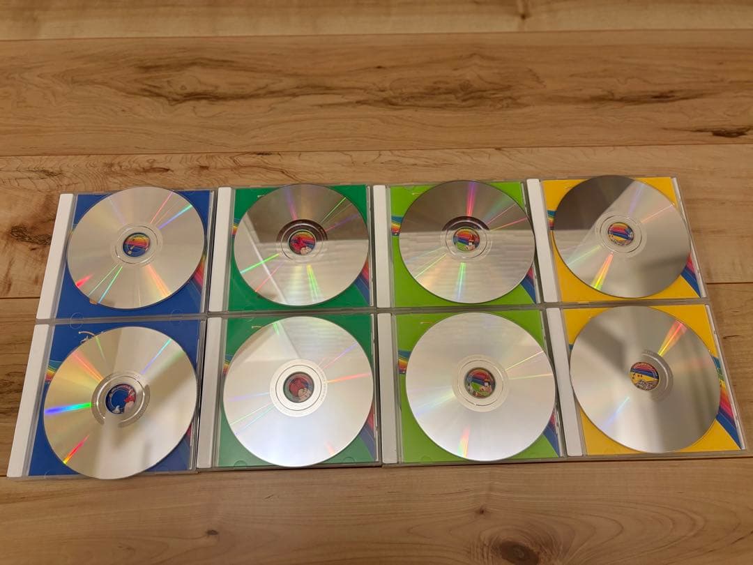 【ほぼ未使用】ディズニー英語システム　シングアロング　最新　CD8枚セット