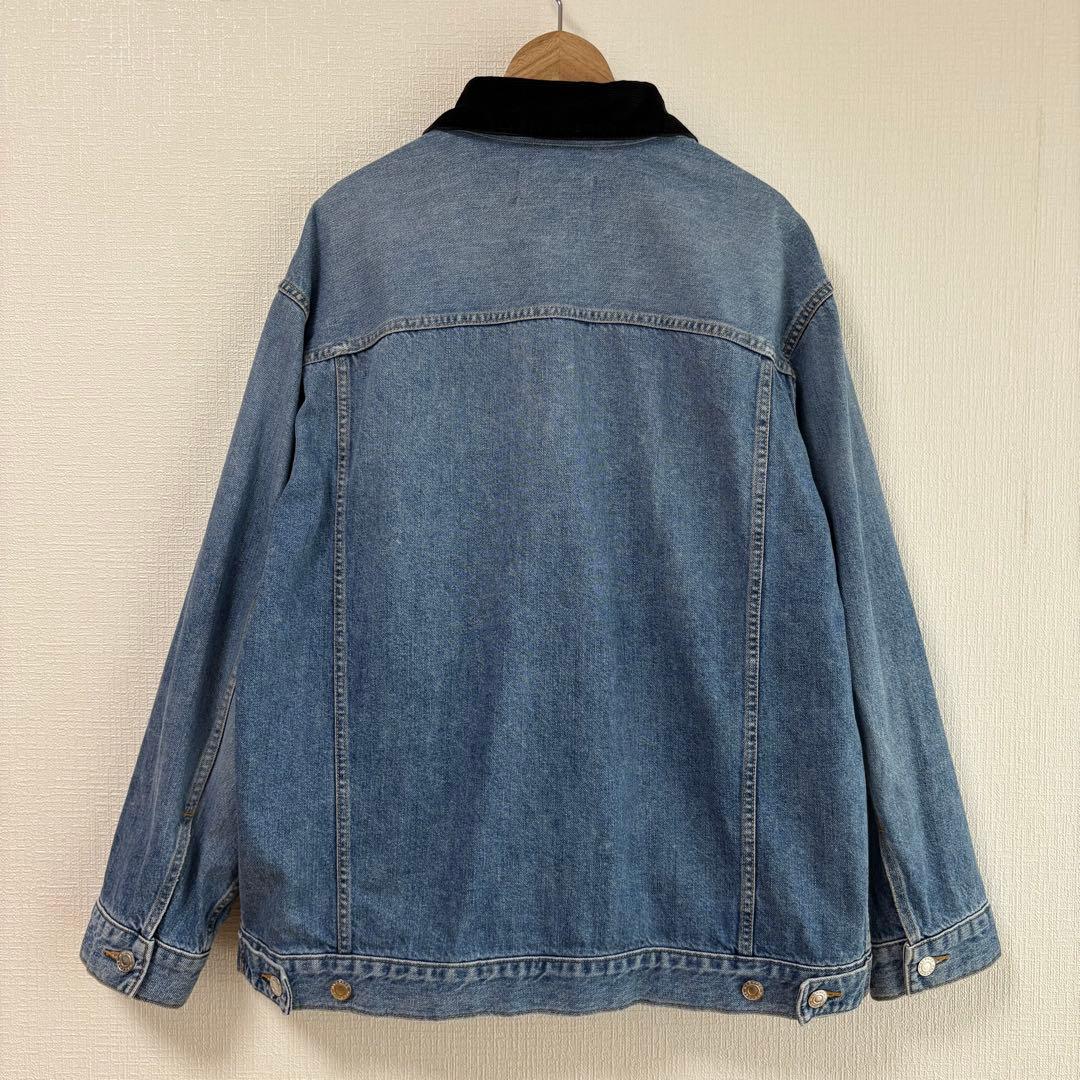 MACPHEE マカフィー ナチュラルスラブデニム オーバーサイズドジャケット