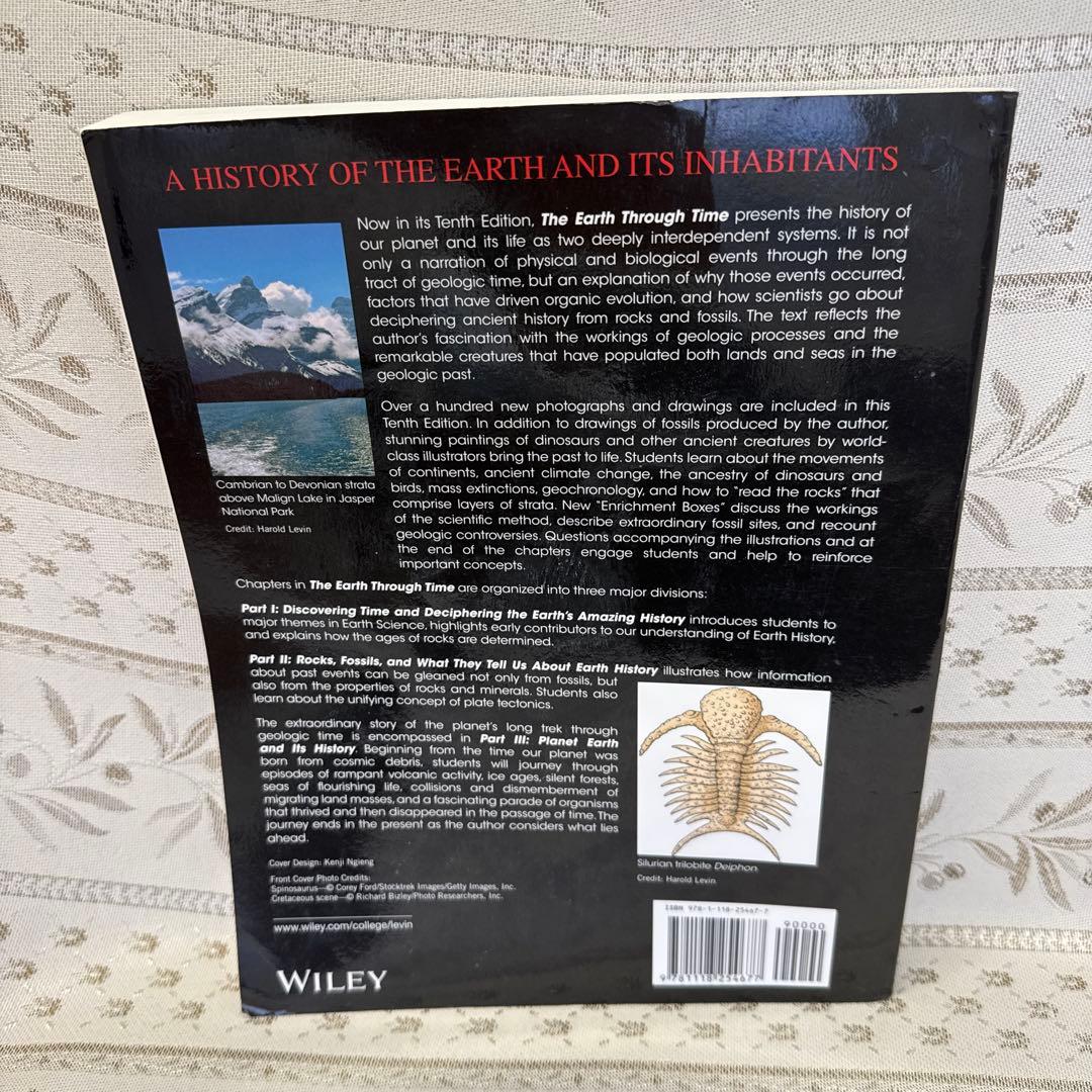 THE EARTH THROUGH TIME 第10版