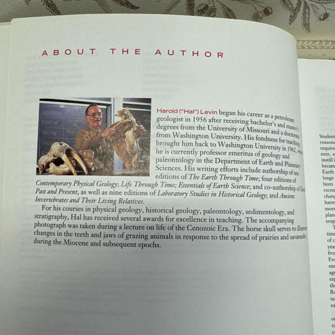 THE EARTH THROUGH TIME 第10版