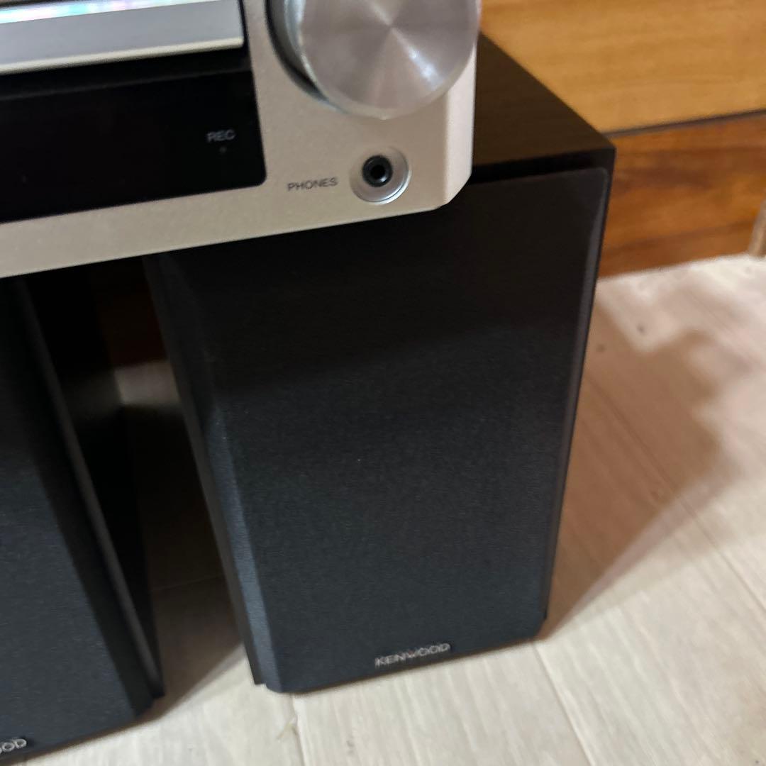 ケンウッド コンポ K-531-S シルバー　美品