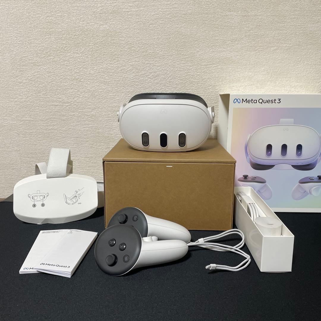 【超美品】 Quest 3 VR512GB 本体+周辺機器セット