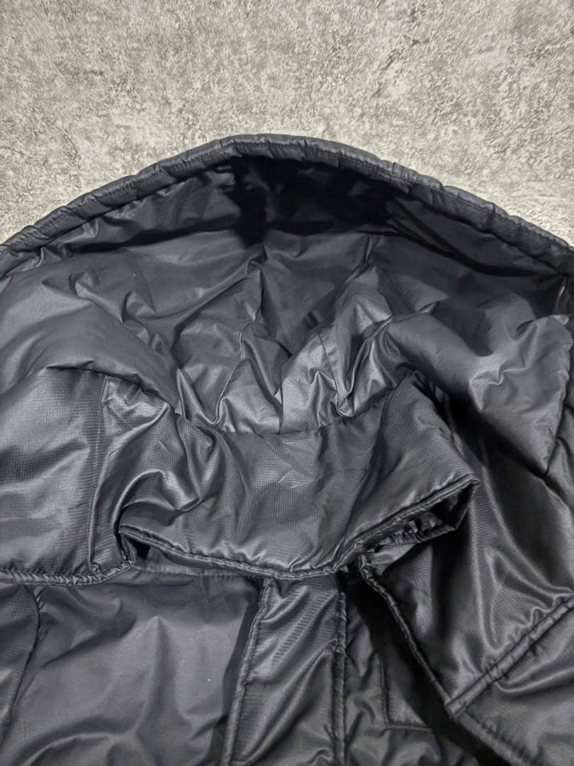 美品OAKLEY オークリー ベンチコート XL ロングコート フード付 ロゴ