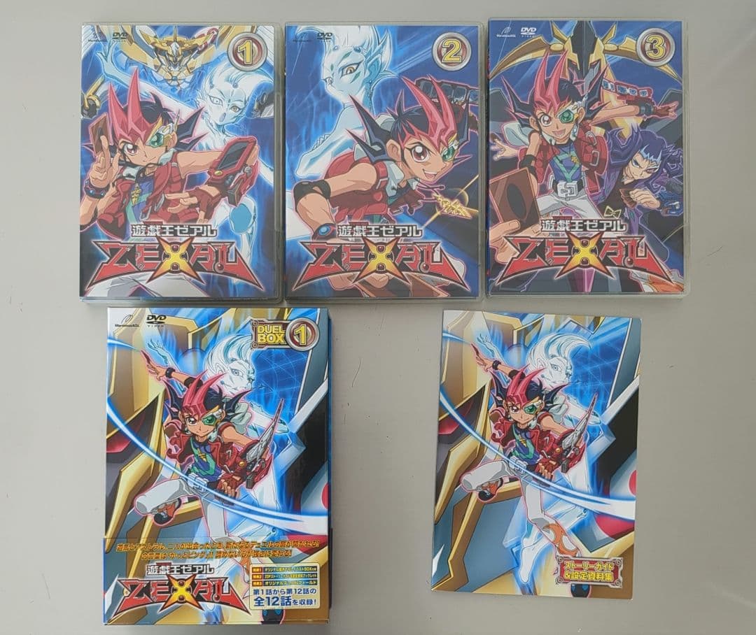 遊戯王　zexal　DUELBOX　1〜6