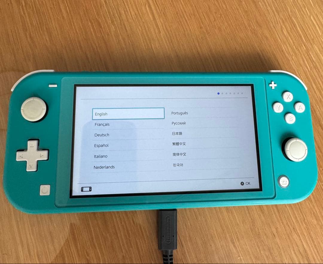 【訳あり】Nintendo Switch Light 本体　ターコイズブルー