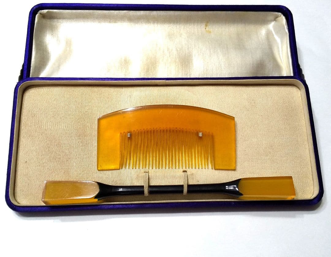 貴重な白鼈甲 かんざしセット★本物