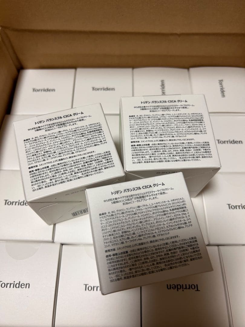 Torriden バランスフル シカクリーム　80mL × 10個