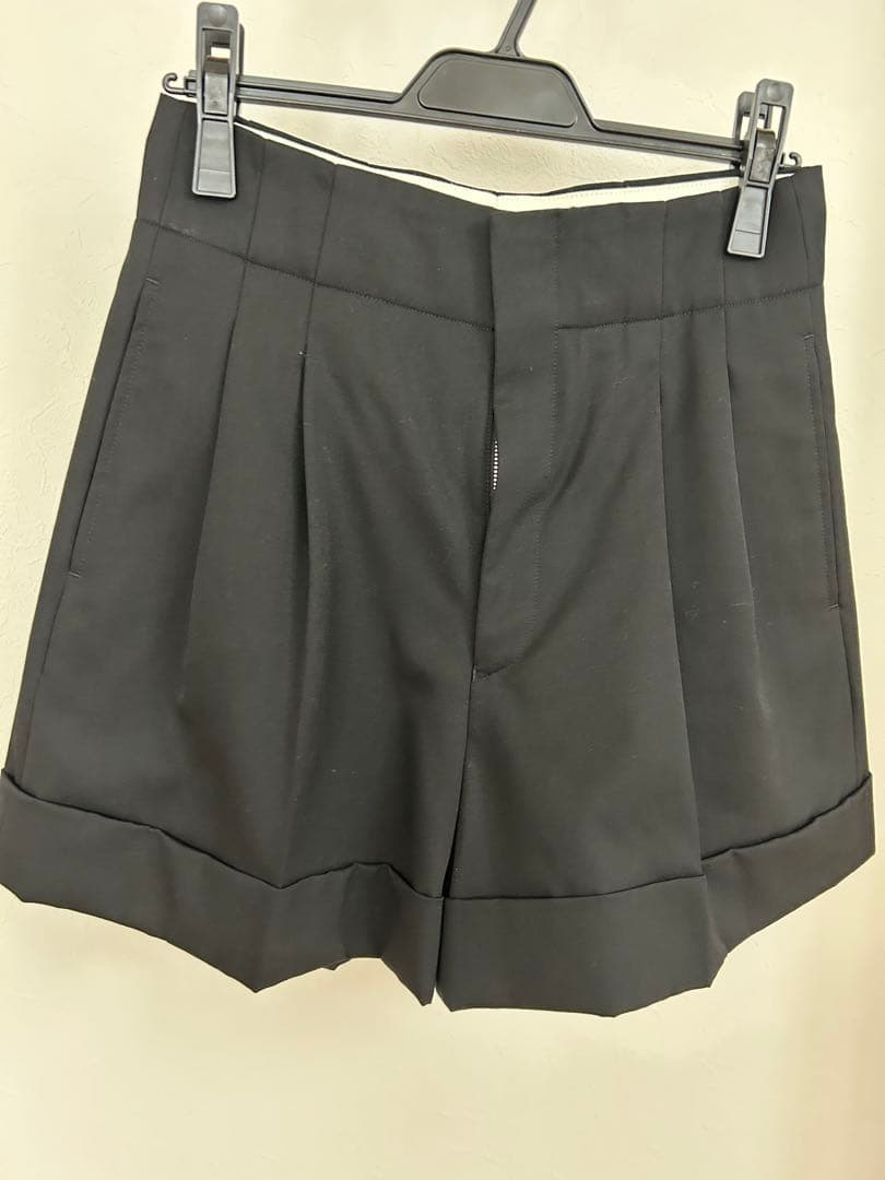 Comme des Garçons ブラックショートパンツ XS