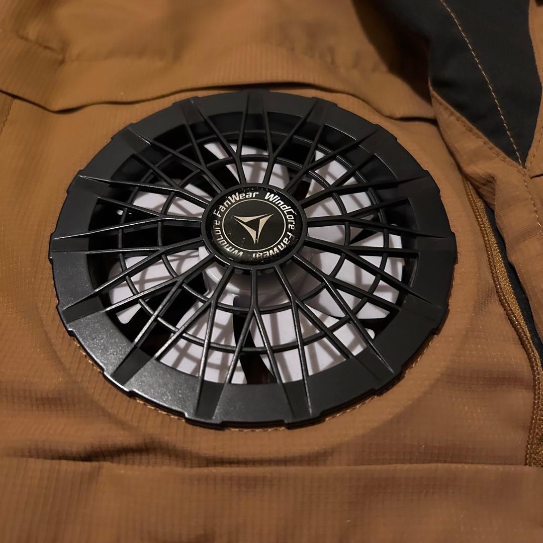 ワークマン　空調服　ウインドコア　ファン　バッテリー付き　Lサイズ