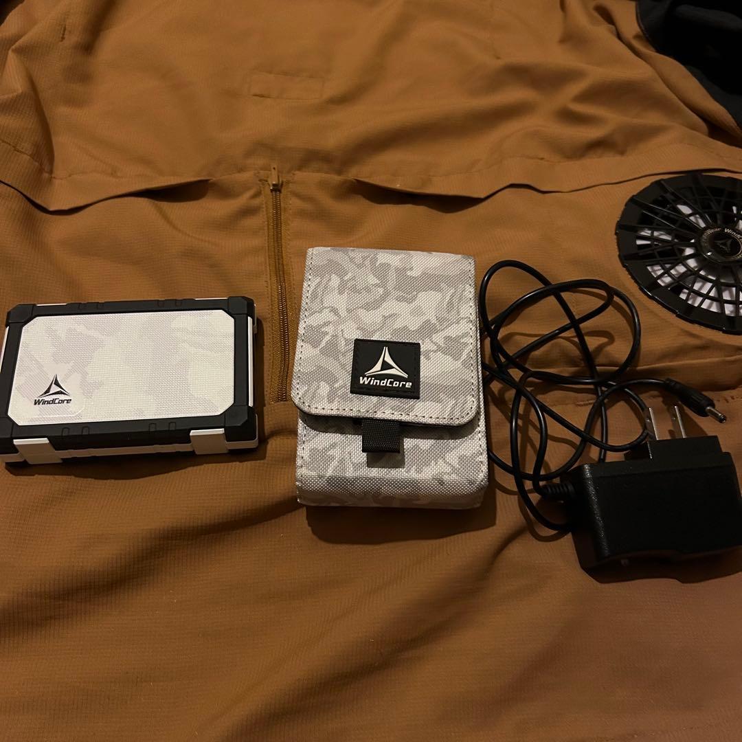 ワークマン　空調服　ウインドコア　ファン　バッテリー付き　Lサイズ