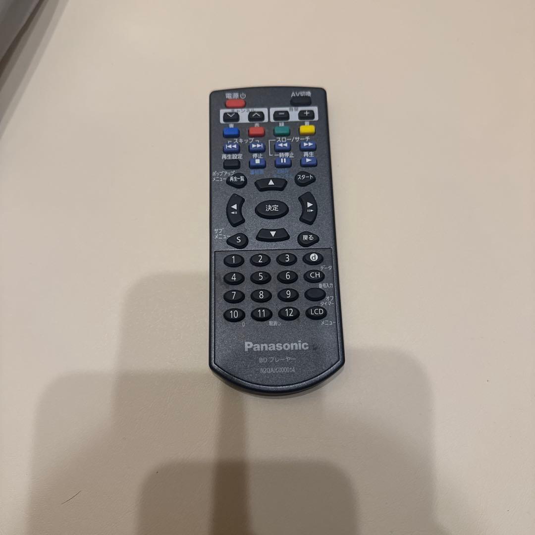 Panasonicブルーレイプレーヤー DMP-BV100