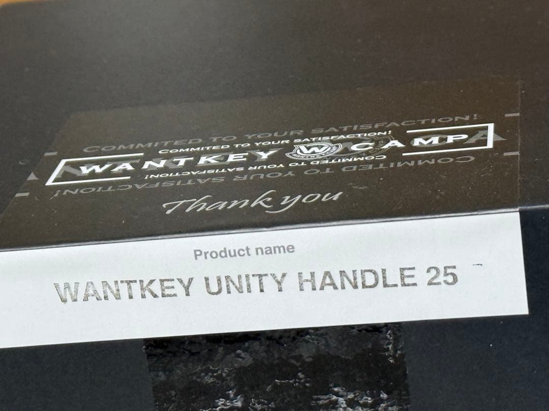 WANTKEYCAMP BOXTOP SC25 HEXAハンドル.グリップセット