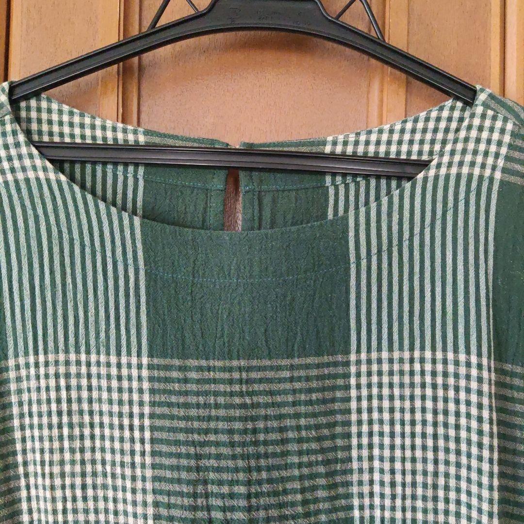 群言堂根ねチェック柄チュニックお値下げしました