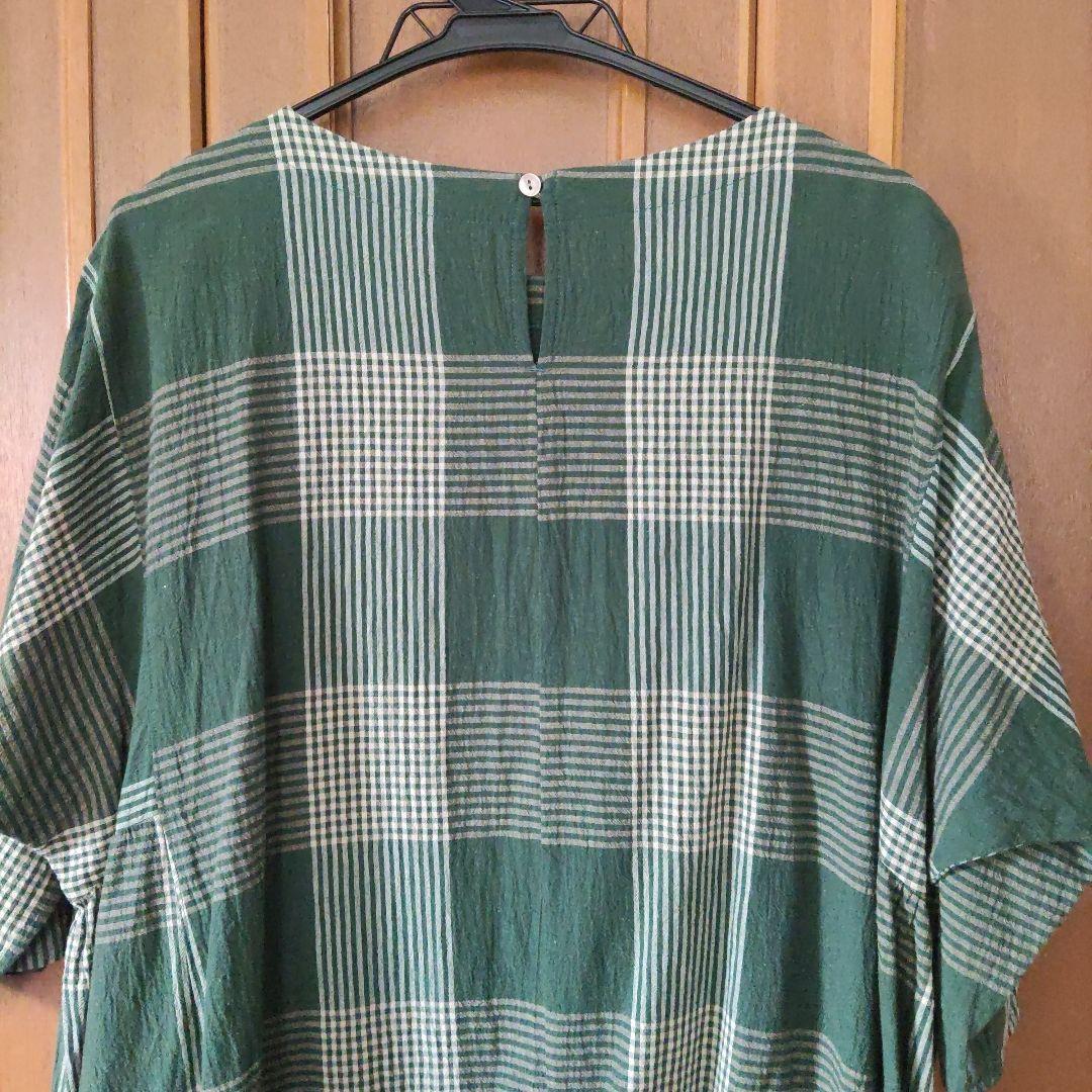 群言堂根ねチェック柄チュニックお値下げしました