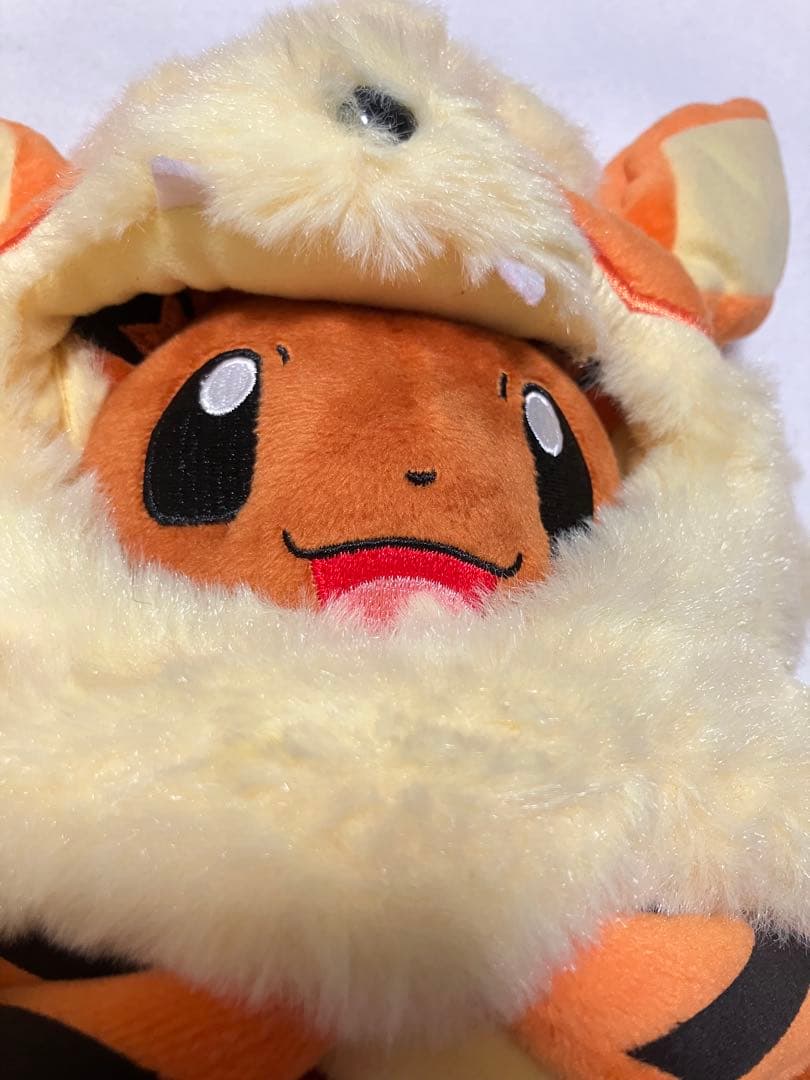 【タグ付き】ぬいぐるみ ウインディポンチョのイーブイ ノーマル スマイル セット