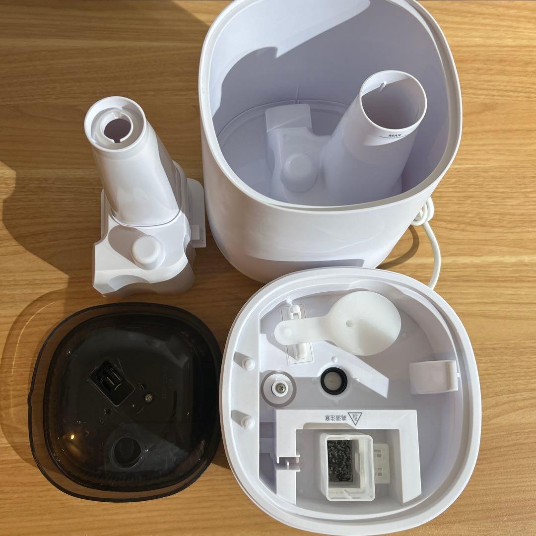 T-fal 加熱超音波式加湿器 スチーム アンド ミスト 4L ホワイト