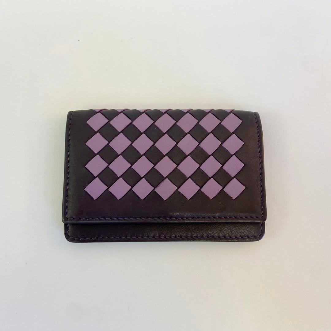 【BOTTEGA VENETA】ボッテガ ヴェネタ イントレチャート 名刺入れ