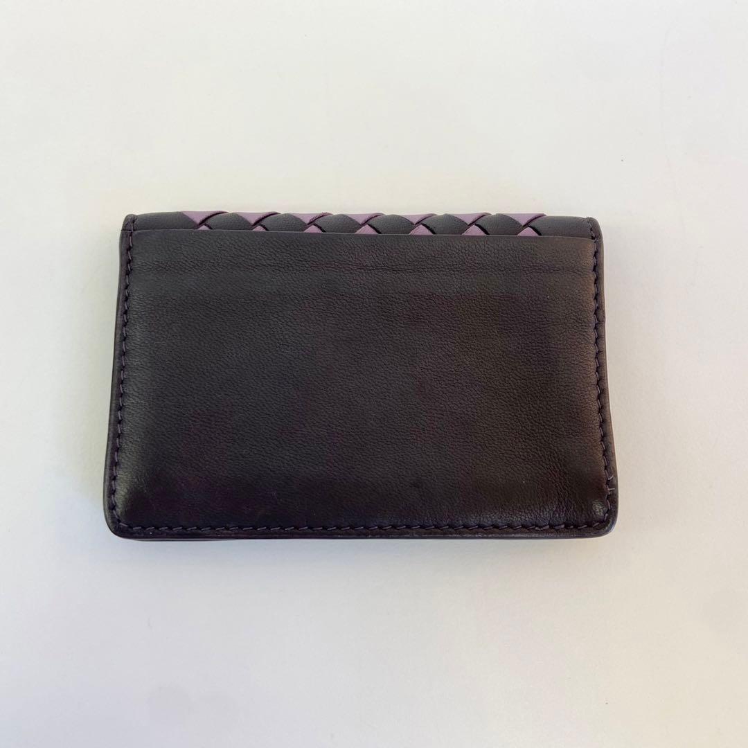 【BOTTEGA VENETA】ボッテガ ヴェネタ イントレチャート 名刺入れ