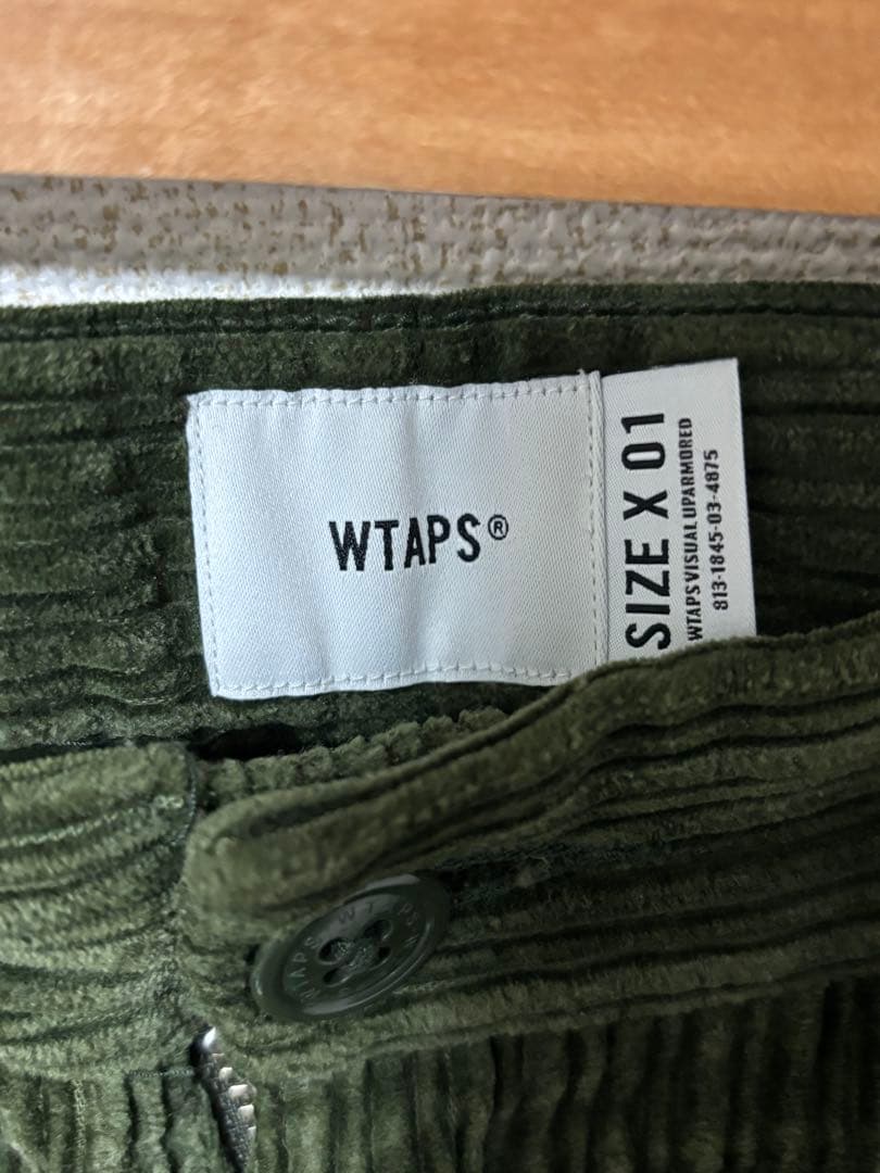 wtaps コーデュロイパンツ　01