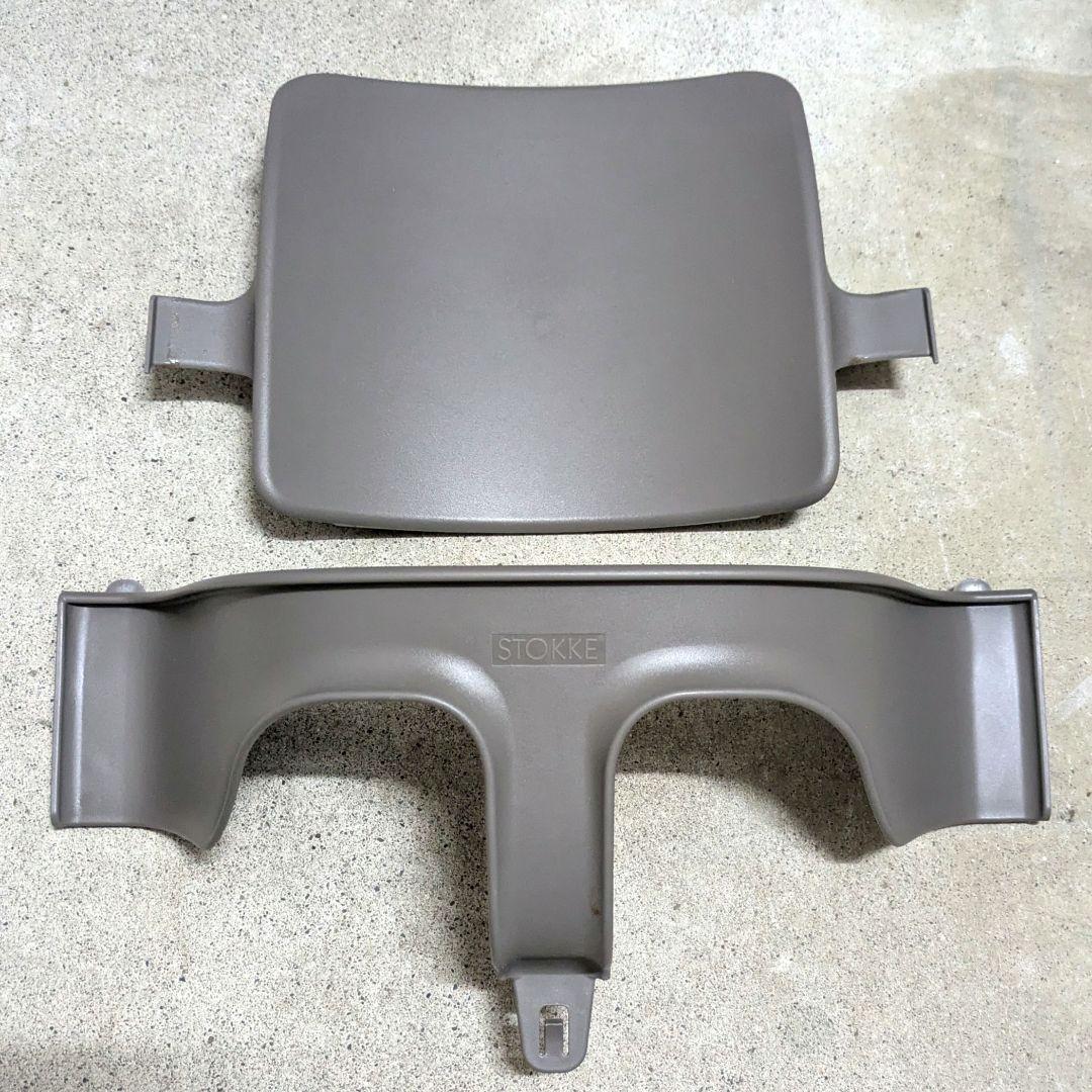 ストッケ　トリップトラップ　ベビーセット　グレー　人気色　+トレイ