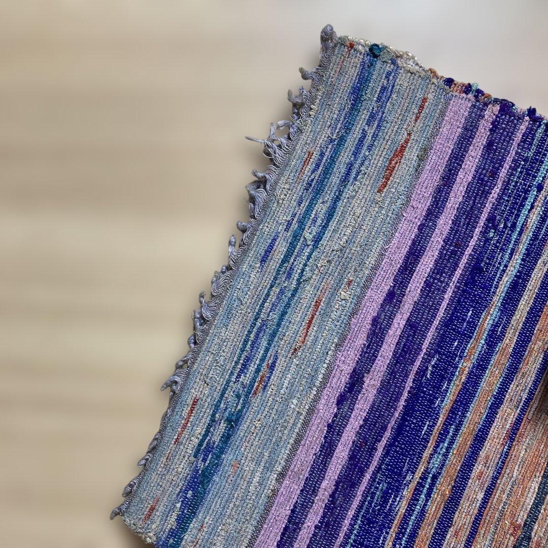 Os410 裂織　半幅帯　半巾